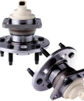 Rear Hub with Sealed Ball Bearing and Wheel Speed Sensor, 5-Lug, Pre-Greased Sealed Ball Bearing Direct Fit 2-Pack for Buick