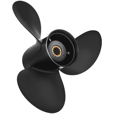Aluminum Outboard Boat Propeller Replacement 12 Inch Diameter 17 Inch Pitch For BRP Johnson Evinrude OMC SternDrive 40-70HP 13-Spline Tooth