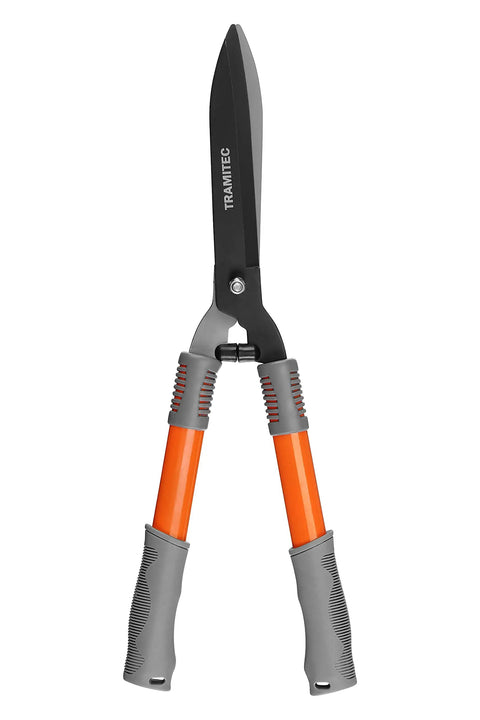 Ergonomic 21 Inch Garden Hedge Shears Pro Grade For Precise Pruning Of Shrubs And Bushes Durable High Carbon Steel Blades Visible