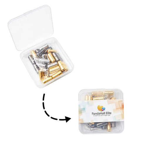 30 Sets No Tie Shoelace Buckle Clasps For Sneakers And Boots Elastic Lace Tips In Gunmetal Gold And Platinum Quick Lock Lacing For 15 Pairs No Fuss Fit For Hiking Shoes Craft Projects Jewelry Making And Gear Repair, in plastic case
