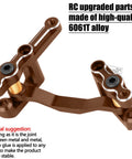 Beefed Up Aluminum Steering Bellcranks And Bronze Transmission Gearbox Upgrade Kit For 1/18 Granite Grom 4X4 RTR visible