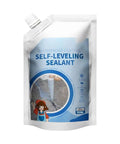 Waterproof self-leveling sealant in 500ml pouch for fixing pavement cracks with strong weather resistance.