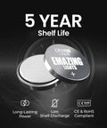 CR2450 3V Lithium Coin Cell Battery 20 Pack Heavy Duty Button Cells with 5-year shelf life and low shelf-discharge features.