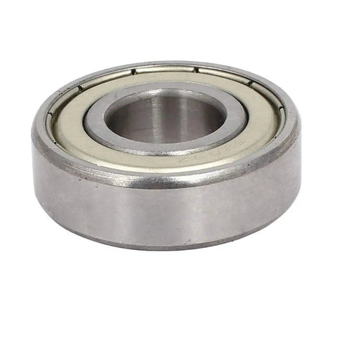 Deep Groove Ball Bearing 17x40x12mm 6203Z double shielded, side view, single bearing from set of 3 for CNC, RC, and general machinery projects.