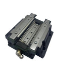 Top Shelf Premium Steel Linear Motion Guide Rail Slider Block Kit For Tight CNC And 3D Printer Rigs close-up view showcasing precise steel block and rail.