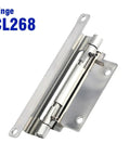 Hidden Spring Hinge With Concealed Design For Industrial Cabinets And Gates Heavy Duty Gate Hinge Durable One Piece Unit