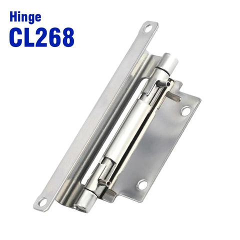 Hidden Spring Hinge With Concealed Design For Industrial Cabinets And Gates Heavy Duty Gate Hinge Durable One Piece Unit