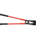 Beefy Heavy Duty 24 Inch Bolt Cutter With Hardened Alloy Steel Jaws For Cutting Bolts Screws Rivets Wire And Reinforcing Bar Center Cut Design Red Black Handle For Home Shop Or Professional Use