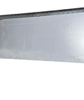 Double Break Treadplate Trailer Fender, Tandem Style, 10 by 72 by 19 Inches, 16 Gauge Smooth Backplate, Rust Resistant Mudguard