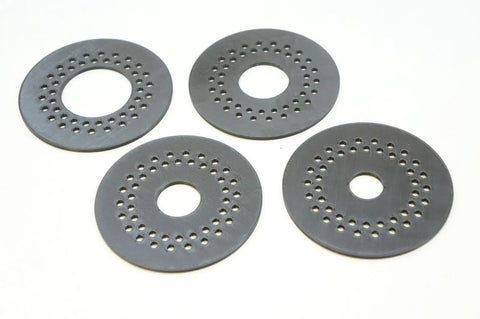 Four Throat Plate Inserts In 19mm 25mm 32mm And 44mm For Spindle Sander 3.8 Inch Compatible With Triton TC450SPS Perforated Design