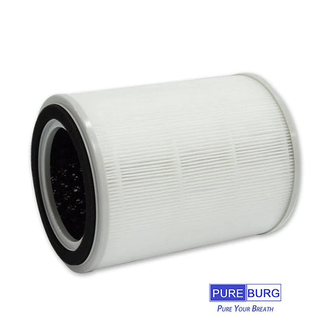 Replacement Filter Set For Comfy Air C2 True HEPA H13 Activated Carbon 2 Pack 2 In 1 Air Purifier Filter Not For Bridge Series TPAP001 TPFF001
