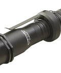 Beefy 375 Lumen Rechargeable Flashlight with Grip Ring and 120 Volt AC Charger IPX4 Water Resistant Three Power Modes Plus Strobe