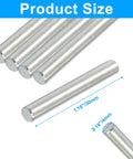Ten Pack 4mm Stainless Steel Dowel Pins Shelf Pegs For Furniture Assembly Cabinetry Bookshelves And Industrial Equipment