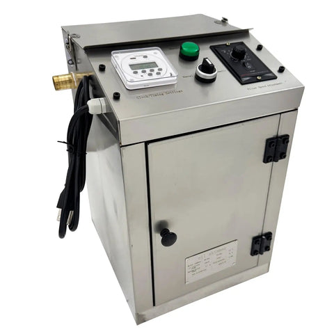 Hardcore 110 Volt Oil Water Separator For Cnc Machining Centers And Coolant Recycling Pro Gear with digital display and controls.