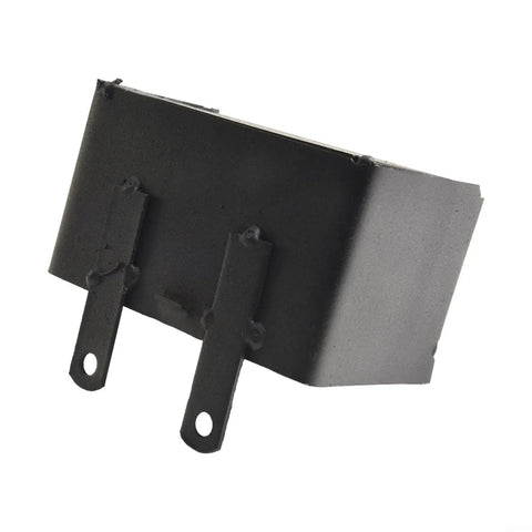 Heavy Duty Beefy Battery Storage Box For 50Cc 70Cc 110Cc 125Cc Atv Quad Dirt Bike Trail Riding Off Road Knockout Impact Protection Mount Case 4 8 X 2 76 Inches in black metal with mounting brackets.