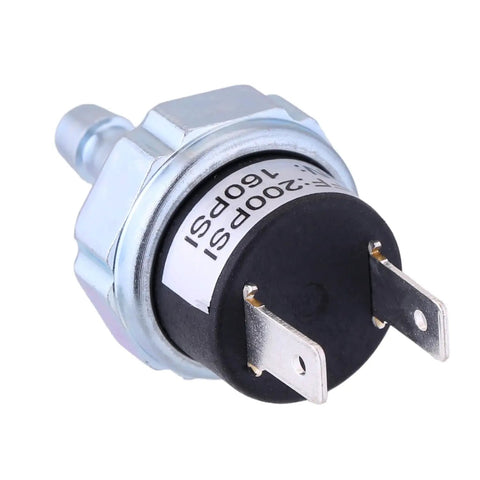 160-200 PSI Air Compressor Pressure Switch Kit 2 Pack for Air Ride Systems, Dual Voltage 120V/240V AC or 12V/24V DC, Replaces D55168 and N003990