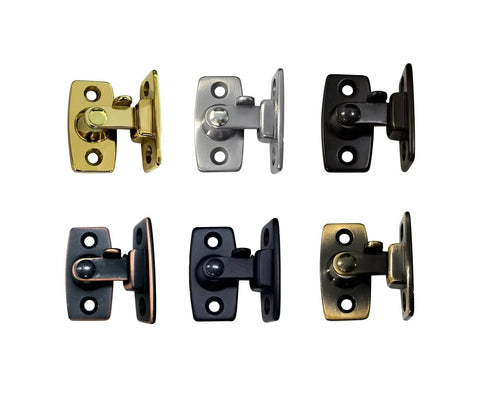 Heavy Forged Solid Brass Door Latch For 90 Degree Right Angle Doors And Windows Antique Brass One And Three Quarter Inch 2 Pack