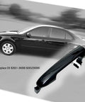Black Exterior Door Handle Set For Hyundai Sonata 2005 2006 2007 2008 2009 2010 with car background
