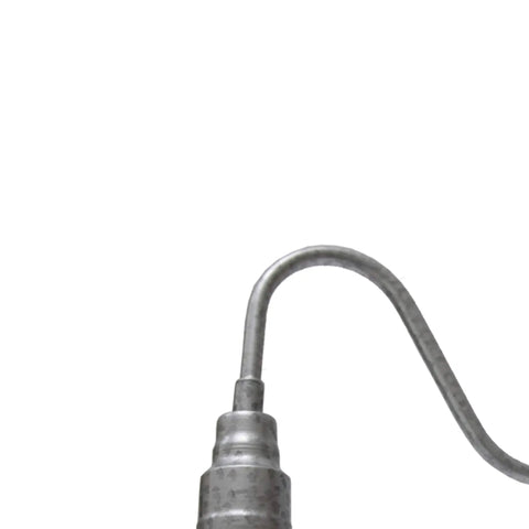 Outdoor Wall Light with Galvanized Metal Build and Mounting Kit Included for Quick No Fuss Install Front Entry or Back Porch Lighting