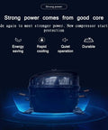 Compressor of the Countertop Ice Maker Machine Freezing Bullet Ice In Six Minutes Flat With One Touch Ease No Plumbing Required.