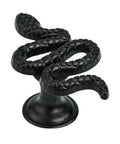 Snake Shaped Drawer Pulls Zinc Alloy Dresser Handles With Animal Theme Cabinet Knobs For Furniture Hardware Vintage Bronze Black Finish