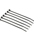 Multi Purpose Cable Ties Pack 200 Pieces 4 Inch Black Self Locking Tie Straps for wires cables