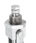 Close-up of Heavy Duty Quick Release Toggle Clamp With Push Pull Action, stainless steel construction, bolt detail visible