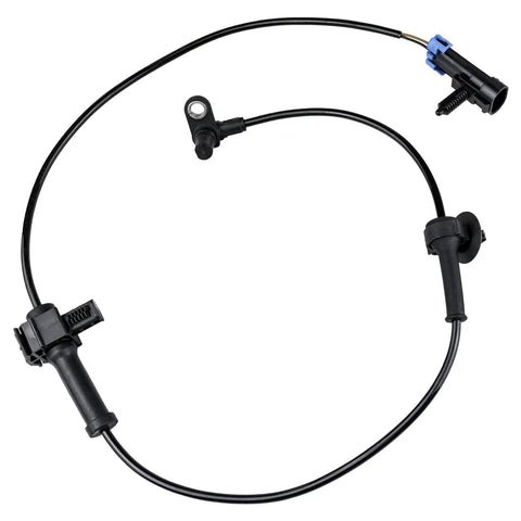 Rock Solid Rear Wheel Speed Abs Sensor Set Left Right Pair For Cadillac Escalade Chevrolet Tahoe GMC Yukon Suburban 2007 2014 showing dual sensors with connectors.