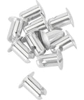 Rock Solid Hella Durable Aluminum Quarter Turn Latches With Anodized Finish For No Sweat Panel Mounting Kickass Set Of Ten Half Inch Grip And 7 16 Shank - close-up of ten aluminum panel latches
