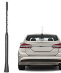 Rear view of car with 9 Inch Car Radio Antenna Mast For Ford Explorer Focus Ranger Lincoln MKT Mercury Milan Beefed Up Roof Mount
