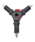 Go To Pro Grade 4 In 1 Coax Cable Prep Tool for RG6 RG59 RG56 with F Connector Stripper Crimper Spring Assisted Push Head Tool