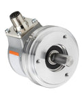 Rotary Encoder For Industrial Automation With Precise Position And Speed Feedback, High Speed Response, Plug And Play Wiring, And Path Planning For Robotics, Servo Motors, And Packaging Lines, silver metal shaft encoder