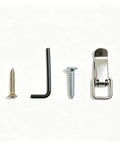 Durable Wood Screws Assortment Kit For Furniture DIY Projects And Repairs With Mixed Lengths And Thread Types Perfect For Cabinets Frames Shelves And Quick Fixes: mixed screws and latch parts