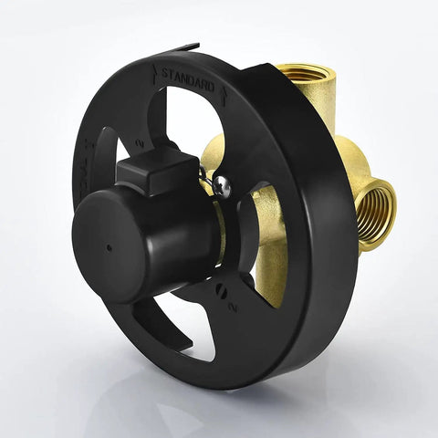 2510 Replacement Pressure Balancing Valve for Tub and Shower Single Handle Includes 1222 Cartridge, brass construction