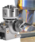 Hella Precise Beefy Five Inch Dividing Head Knocks It Out Of The Park With Tailstock Chuck, showcasing its 5 inch precision for CNC machining.