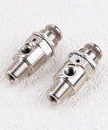 Two Tac-3P Pneumatic Valve With Push Button Switch, 2 Position 3 Way Mechanical Air Control Valve, M5x0.8 Connection, metal design
