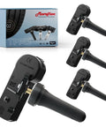 Ford F Series TPMS Sensors Pre Programmed Replacement For F150 F250 F350 And Escape OE Spec 9L3Z-1A189-A No Hassle Install Ready To Activate With Scan Tool For Accurate Tire Pressure Monitoring black sensor with box
