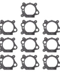 10 Pack Carburetor Gasket Kit For 795629 272653 272653S 12A800 12B800 12C800 12D800 Series Engines close-up of black gasket set