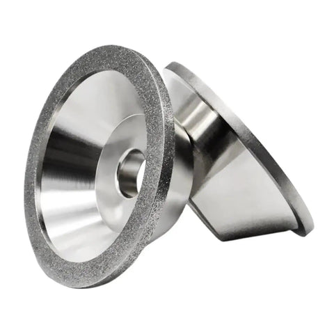 Diamond Alloy Bowl Shaped Grinding Wheel Rotary Abrasive Tool Pro Grade for Metal and Stone Cutting and Shaping High Grit