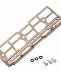 Morse Cargo Cage Bundle Durable Aluminum Bikepacking Gear with screws and washers, multicolor finish, lightweight structure shown.