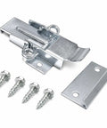 Complete Backbox Latch Kit With Toggle Latch Bracket Keeper Plate And Four Mounting Screws Compatible With Classic Pinball Cabinets