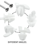 Kick Floor Wobbles To The Curb With These Rock Solid Toilet Seat Bolts And Captive Screws with nylon nuts and screws at various angles.