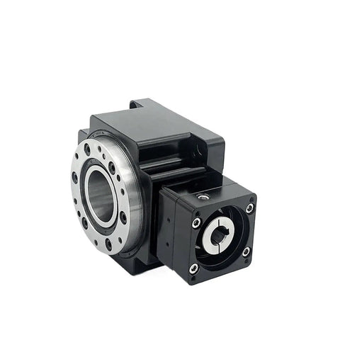 Right Angle Rotary Actuator With Killer Torque For Robot Arms Delivering Smooth 360 Degree Hollow Shaft Rotation Built Tough For Dead Serious Precision Motion Control.