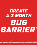 Text reading 'Create a 3 Month Bug Barrier' related to Lawn Bug Killer Granules For Large Yards Up To 10,000 Sq Ft Kills Ants Spiders Fleas And Ticks