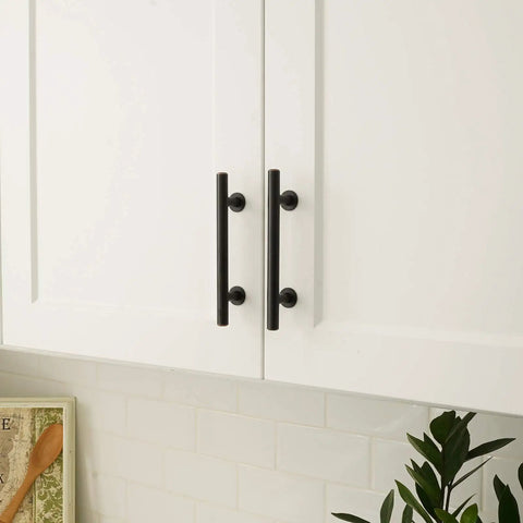 Premium Oil Rubbed Bronze T Bar Cabinet Handles Set Of 10 Heavy Duty Drawer Pulls No Sweat Mounting Straight Upgrade Your Kitchen And Dresser With This Top Rate Hardware