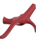 Red Foil Fencing Handle For Training And Competition No Tool Install Easy Fit Ergonomic Grip With Hand Protection Stainless Steel