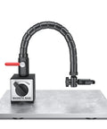 Pro Grade Magnetic Base With 360 Degree Flexible Arm For Dial Indicators One Handed Operation For Easy Adjustments
