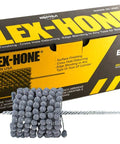 Flex-Hone Four And One Eighth Inch Diameter 240 Grit Silicon Carbide Honing Tool For Mild Steel Stainless Steel Cast Iron And Softer Ferrous Materials with packaging