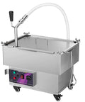 KYTGFH Commercial Deep Fryer Oil Filter Machine 250W Pump High Efficiency Filtration For Restaurants And Kitchens with hose.