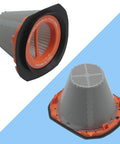 2 Pack HEPA Filter Replacement For 20V MAX PowerConnect Handheld Vacuum BCHV001C1 And BCHV001B Fits Craftsman V20 CMCVH001B